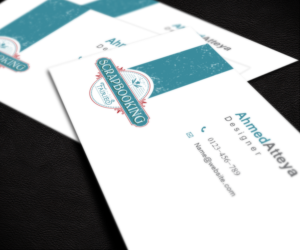 Visitenkarten-Design von a7mddz für Scrapbooking Fairies | Design: #13147509