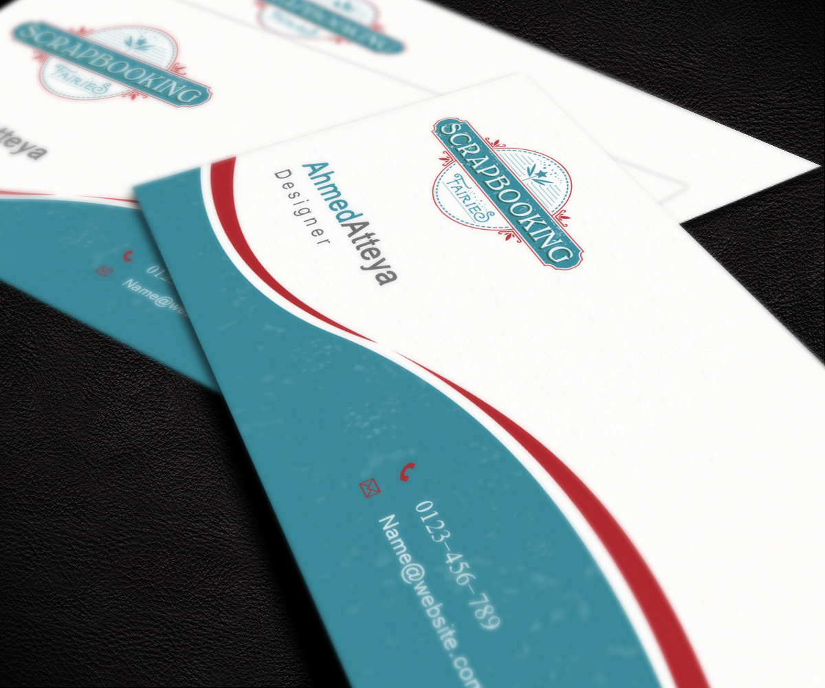 Business Card Design by a7mddz for Scrapbooking Fairies | Design #13151508