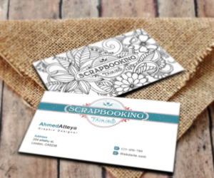 Visitenkarten-Design von a7mddz für Scrapbooking Fairies | Design: #13169103
