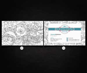 Business Card Design by a7mddz for Scrapbooking Fairies | Design: #13186224