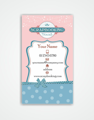 Business Card Design by IneseRo for Scrapbooking Fairies | Design: #13141303