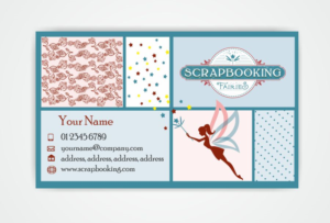 Business Card Design by IneseRo for Scrapbooking Fairies | Design: #13142144