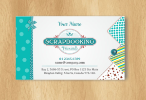 Business Card Design by IneseRo for Scrapbooking Fairies | Design: #13163837