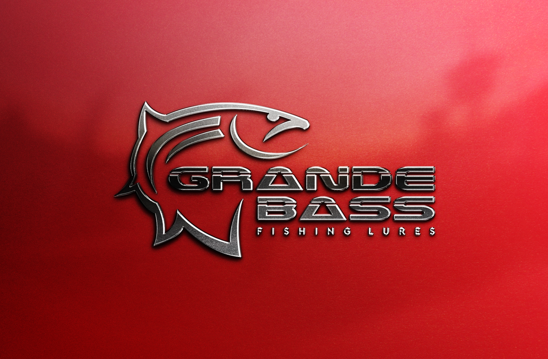 Diseño de Logo por GLDesigns para GRANDEBASS - Trophy Bait Company | Diseño #13629228