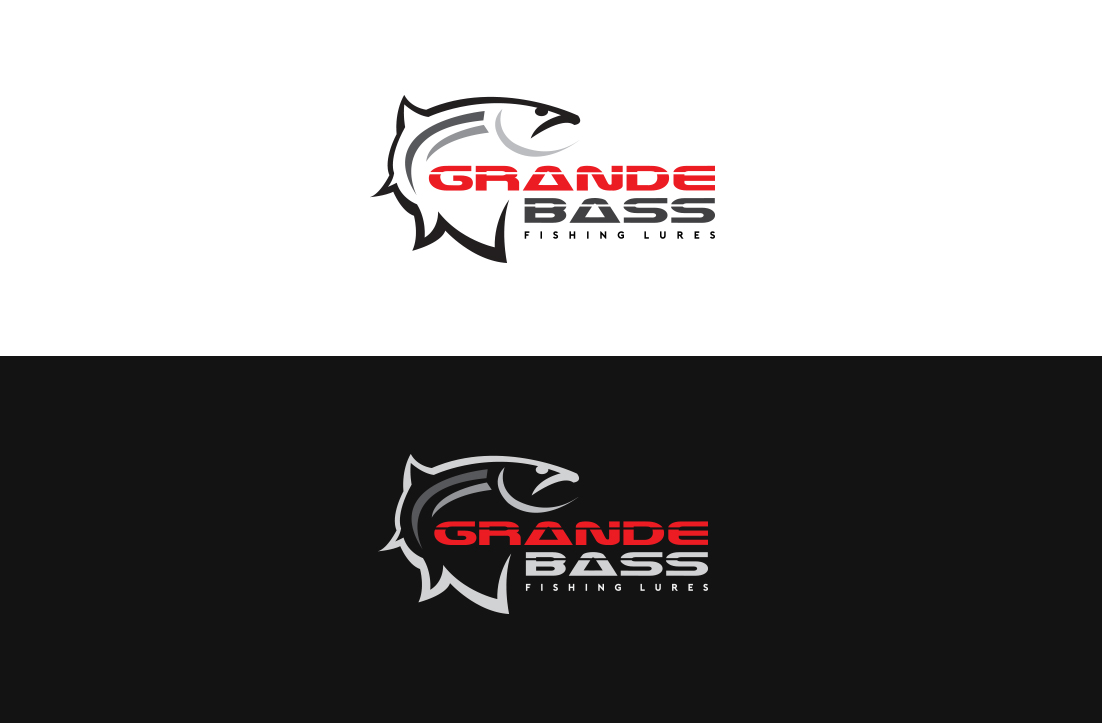 Diseño de Logo por GLDesigns para GRANDEBASS - Trophy Bait Company | Diseño #13629230