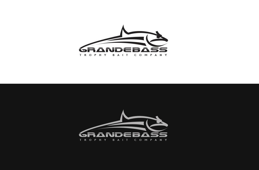 Logo Design by GLDesigns for GRANDEBASS - Trophy Bait Company | Design #13643803