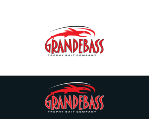 Logo Design by Atec for GRANDEBASS - Trophy Bait Company | Design: #13646103
