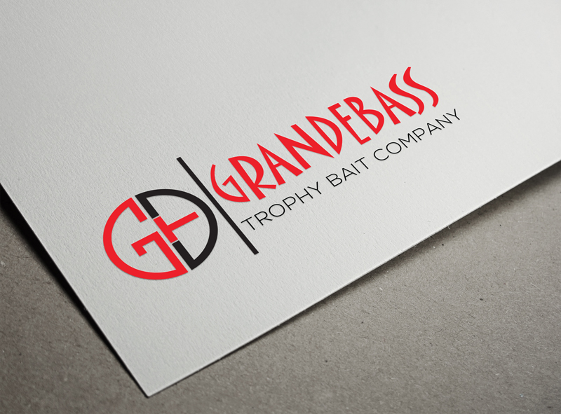 Diseño de Logo por adobeomor para GRANDEBASS - Trophy Bait Company | Diseño #13632657