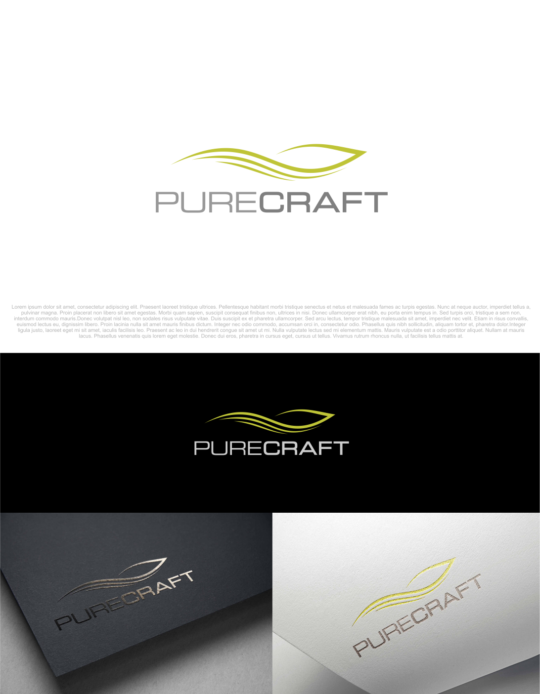Logo Design by artswolf for PureCraft LLC | Design #13118782