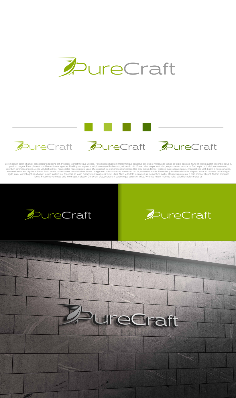 Logo Design by artswolf for PureCraft LLC | Design: #13168613