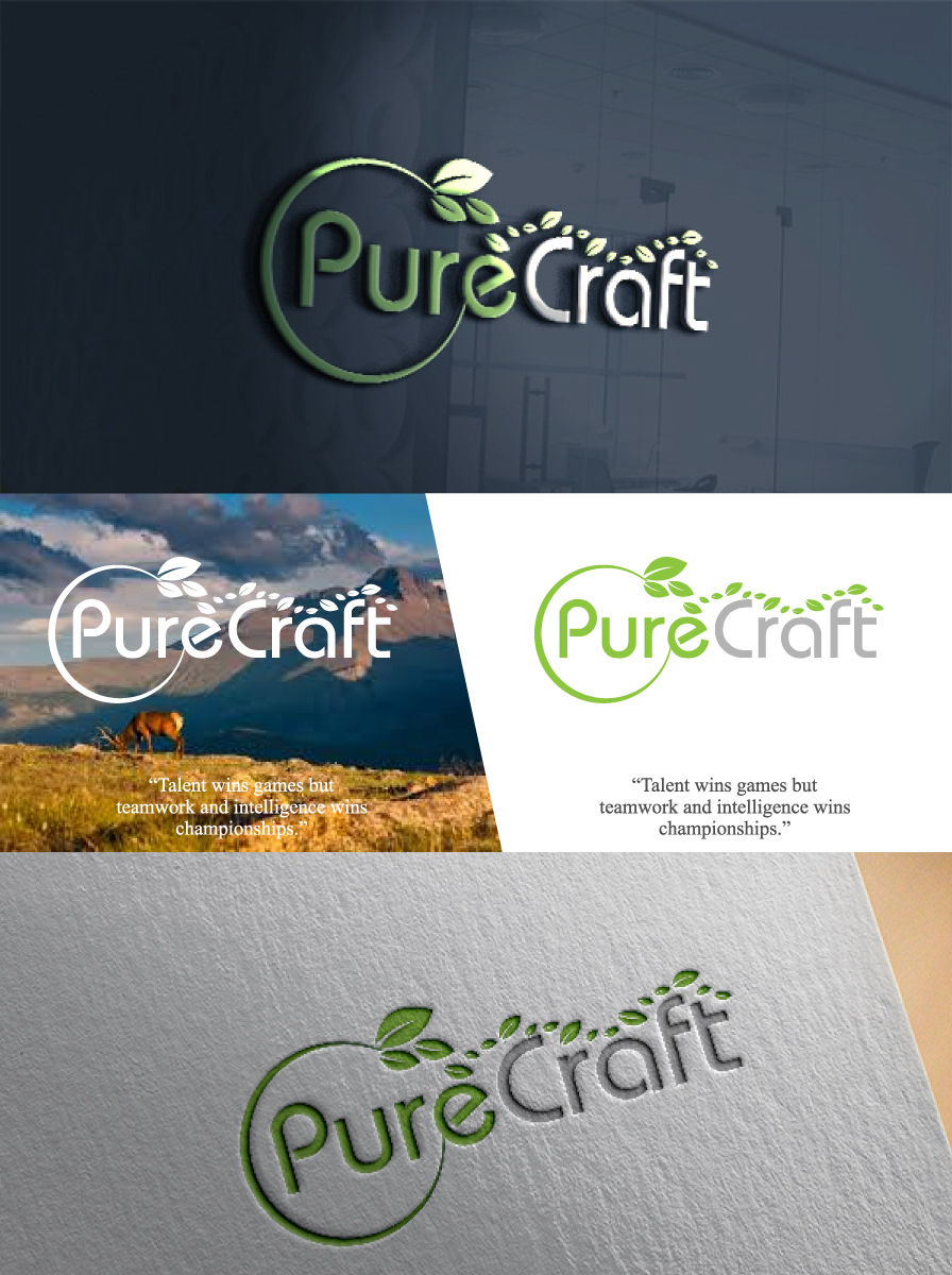 Logo Design by cristalbright555 for PureCraft LLC | Design #13110578