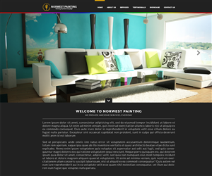 Web Design by Freddwood for Norwest Painting | Design: #2484305