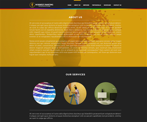 Web Design by Freddwood for Norwest Painting | Design: #2484312