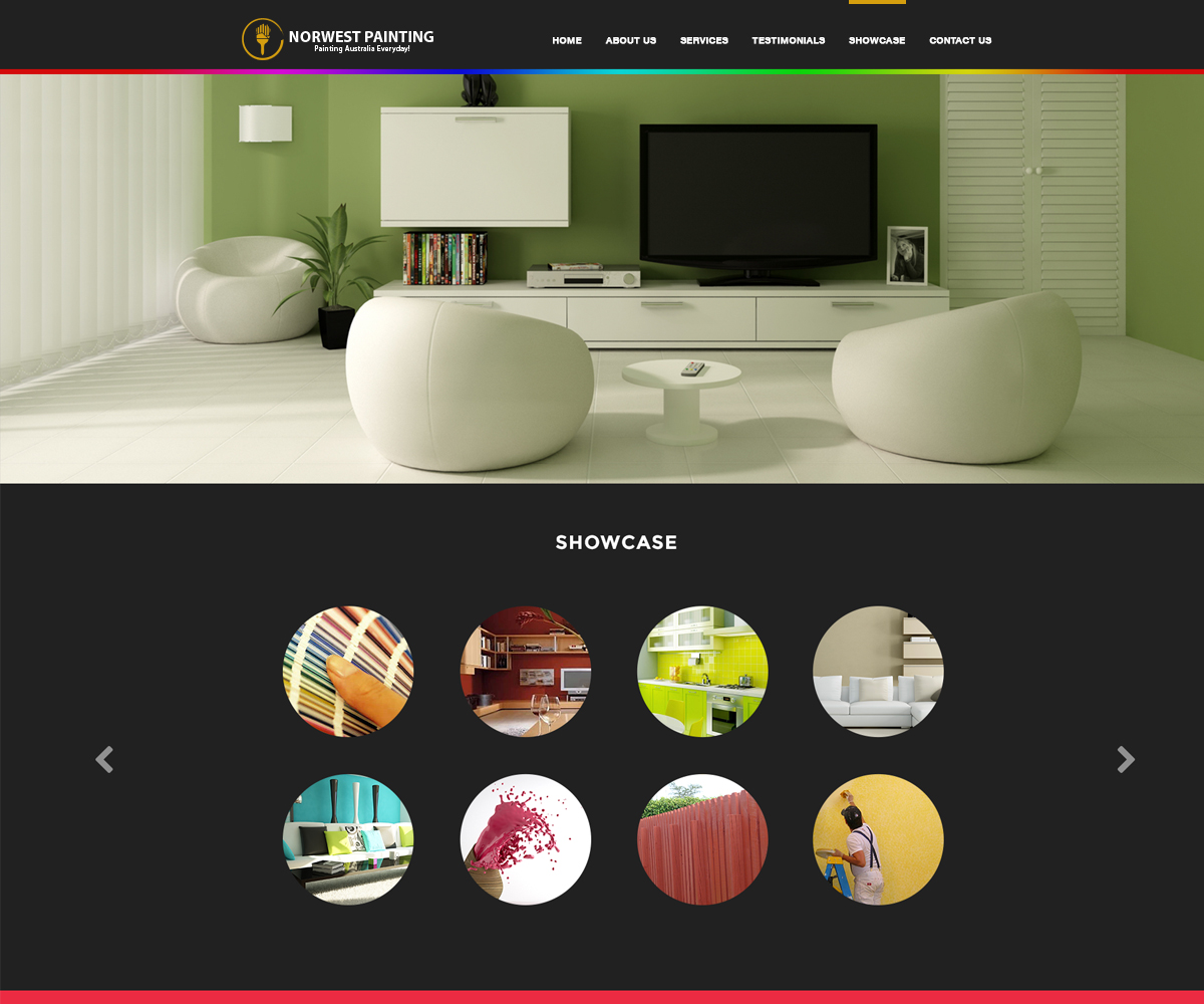 Web Design by Freddwood for Norwest Painting | Design #2484324