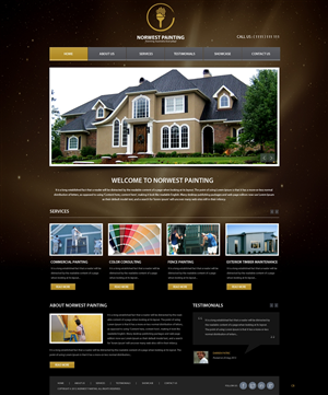 Web Design by pb for Norwest Painting | Design: #2461588