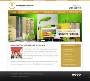 Web Design by pb for Norwest Painting | Design: #2461605