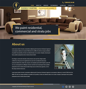 Web Design by Alex D for Norwest Painting | Design: #2518534