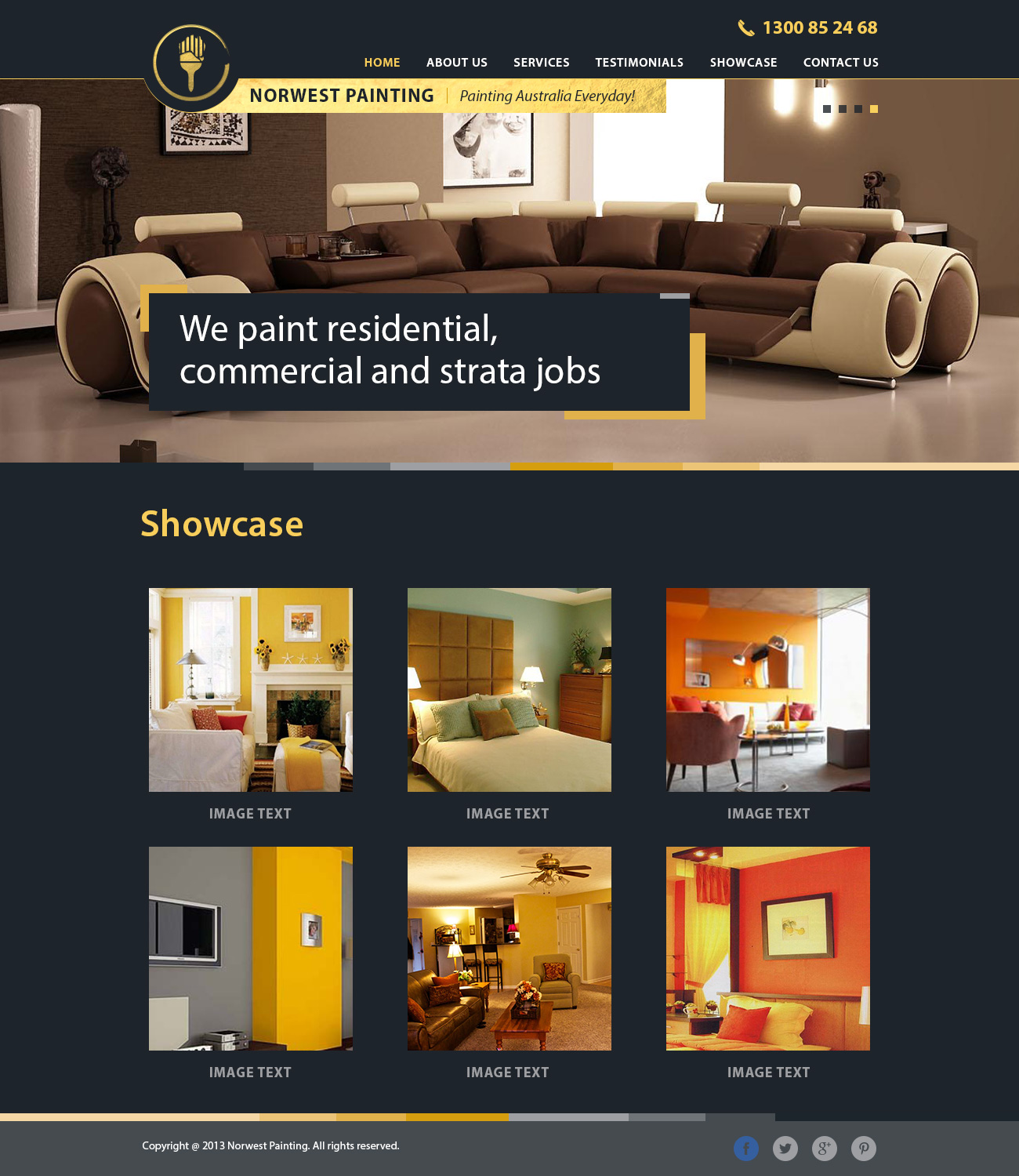 Web Design by Alex D for Norwest Painting | Design #2518541