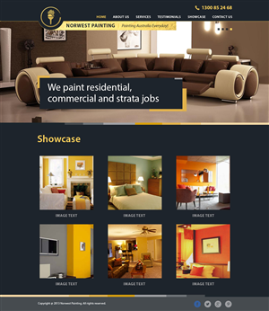 Web Design by Alex D for Norwest Painting | Design: #2518541