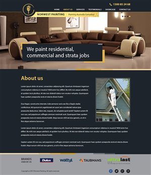 Web Design by Alex D for Norwest Painting | Design: #2521255