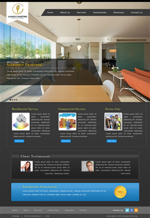 Web Design by JM for Norwest Painting | Design: #2474919