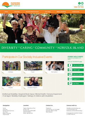 Diseño Web por jeckx2 para este proyecto | Diseño: #2466481