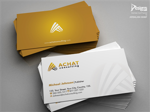Stationery Design by DesignsTRIBE for Achat-Consulting GmbH | Design: #589808