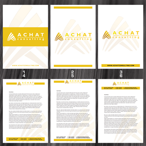Stationery Design by jAy!... for Achat-Consulting GmbH | Design: #584167