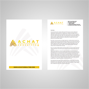 Stationery Design by jAy!... for Achat-Consulting GmbH | Design: #585922