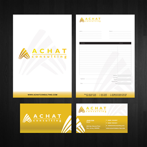 Stationery Design by jAy!... for Achat-Consulting GmbH | Design: #589468