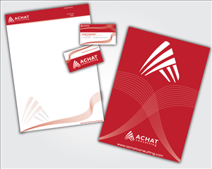 Stationery Design by 34M for Achat-Consulting GmbH | Design #584571
