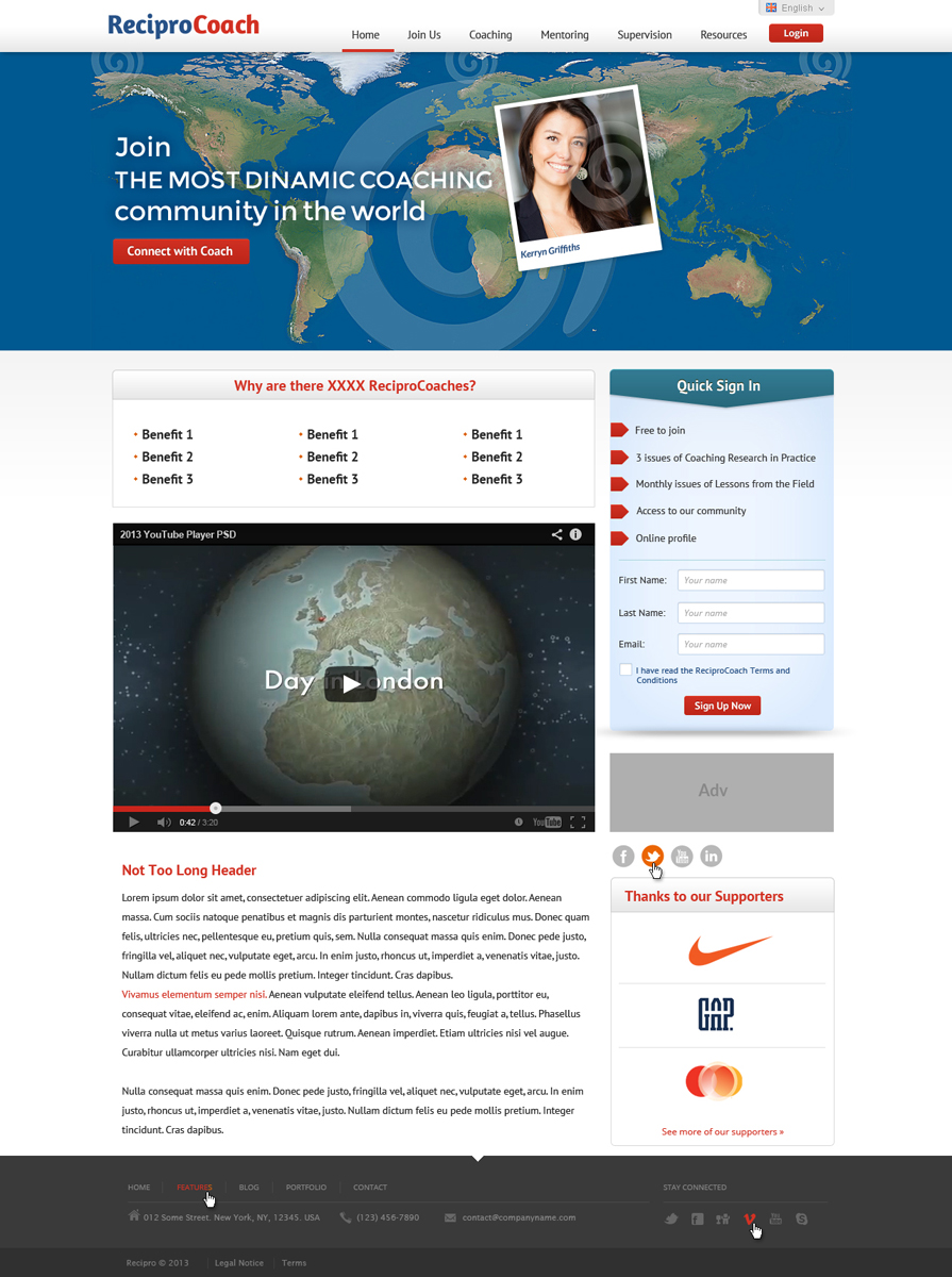 Diseño Web por Violeta Pironkova para este proyecto | Diseño #2532423