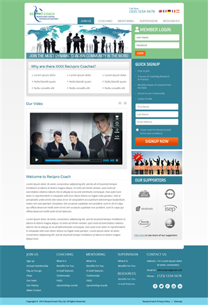 Web Design par Mayank Patel pour ce projet | Design : #2512759