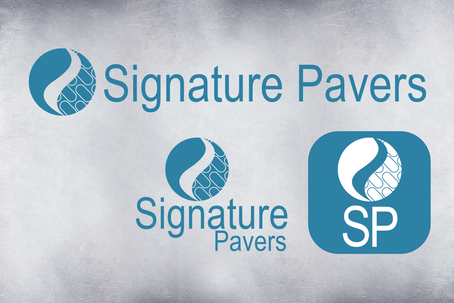 Logo Design by Tyler Blake Designs for Signature Paving Inc. | Design #13249734