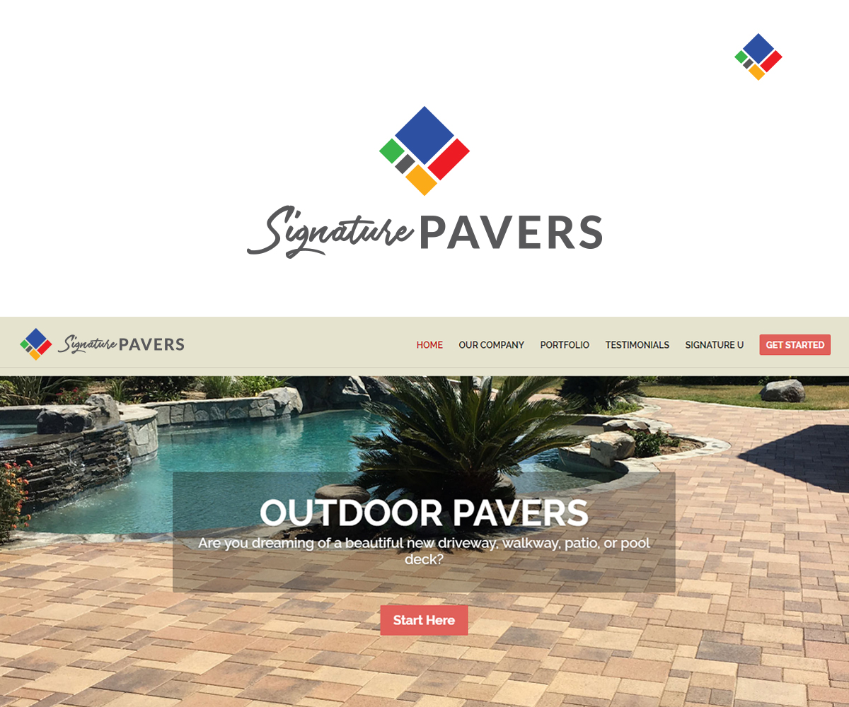 Design de Logo par TinaVainilla pour Signature Paving Inc. | Design #13262557