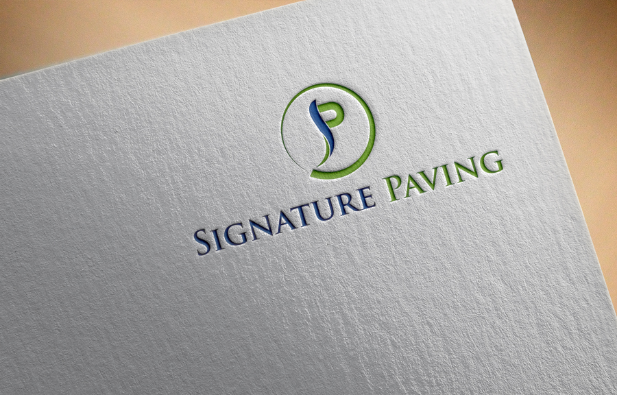 Logo Design by wow design for Signature Paving Inc. | Design #13194418