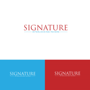 Logo-Design von DesignDUO für Signature Paving Inc. | Design: #13280443