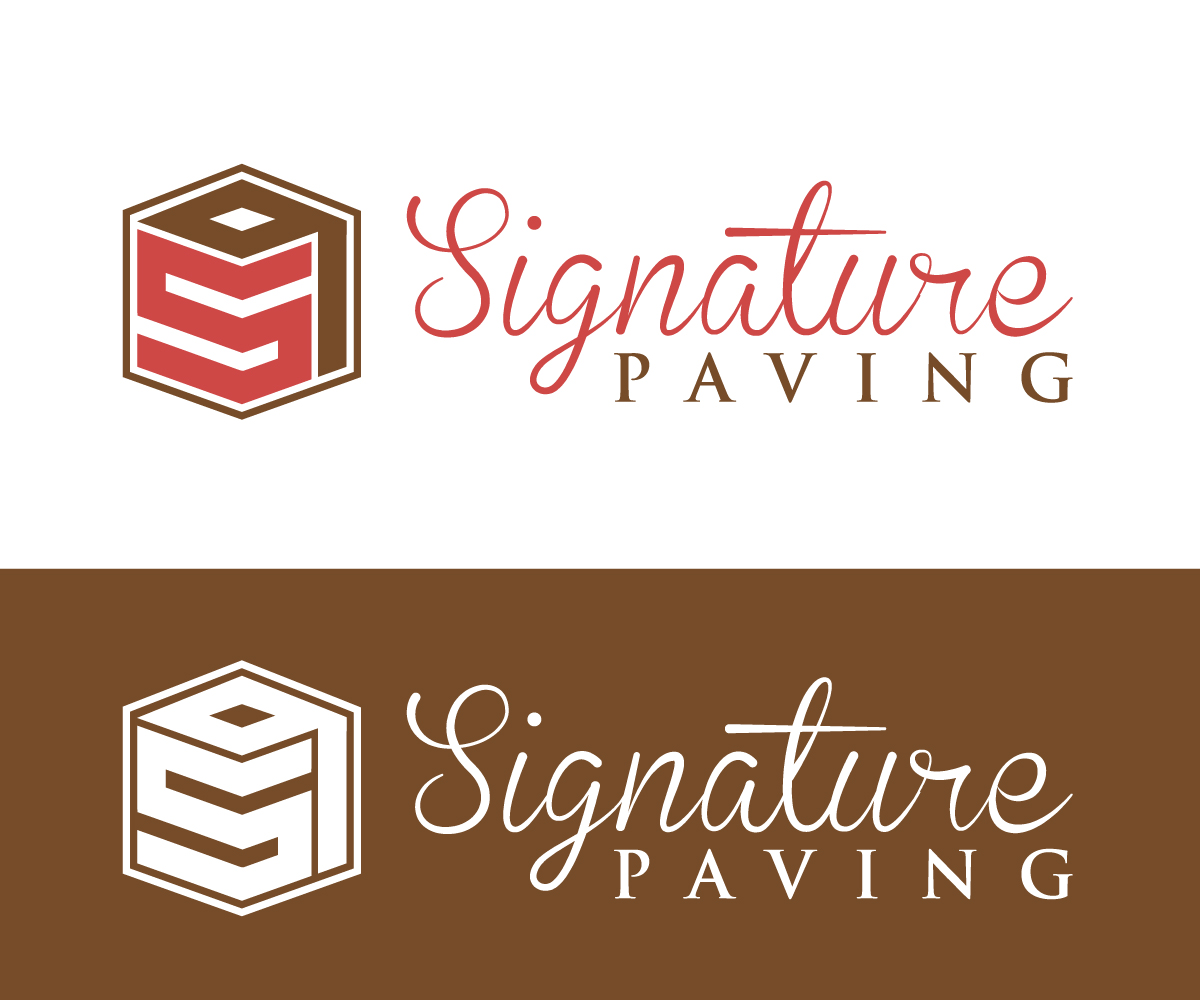 Logo Design by johnnyblackman for Signature Paving Inc. | Design #13191534