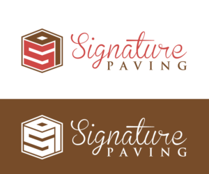 Logo-Design von johnnyblackman für Signature Paving Inc. | Design: #13191534