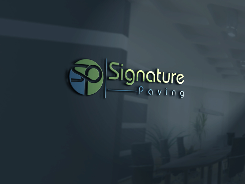 Diseño de Logo por start design para Signature Paving Inc. | Diseño #13182178