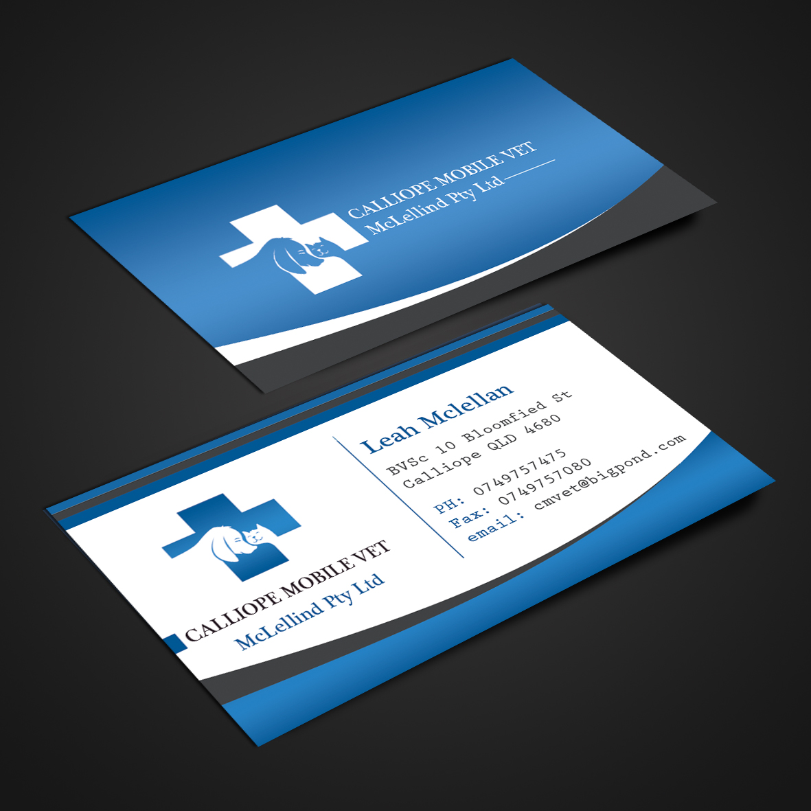 Business Card Design by Harshan for this project | Design #2457770