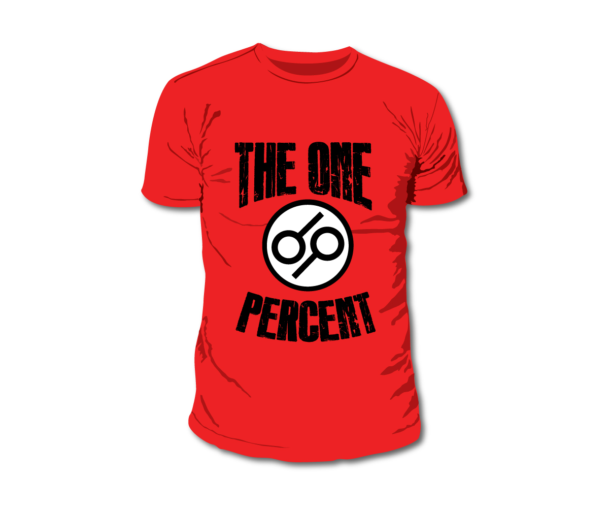 T-shirt Design by dsignrgirl1 for The One Percent | Design #2508240