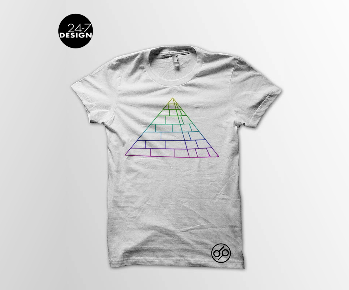 T-shirt Design by 24-7 DESIGN for The One Percent | Design #2492443