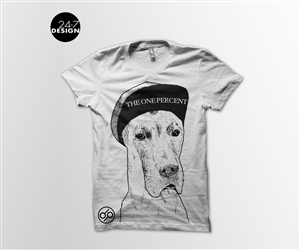 T-shirt Design by 24-7 DESIGN for The One Percent | Design: #2492559