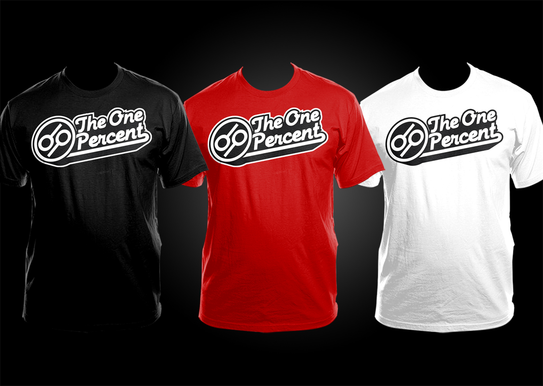 T-shirt Design by D'Mono for The One Percent | Design: #2492057