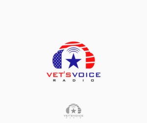 Vet's Voice Radio | Logo Design by B8