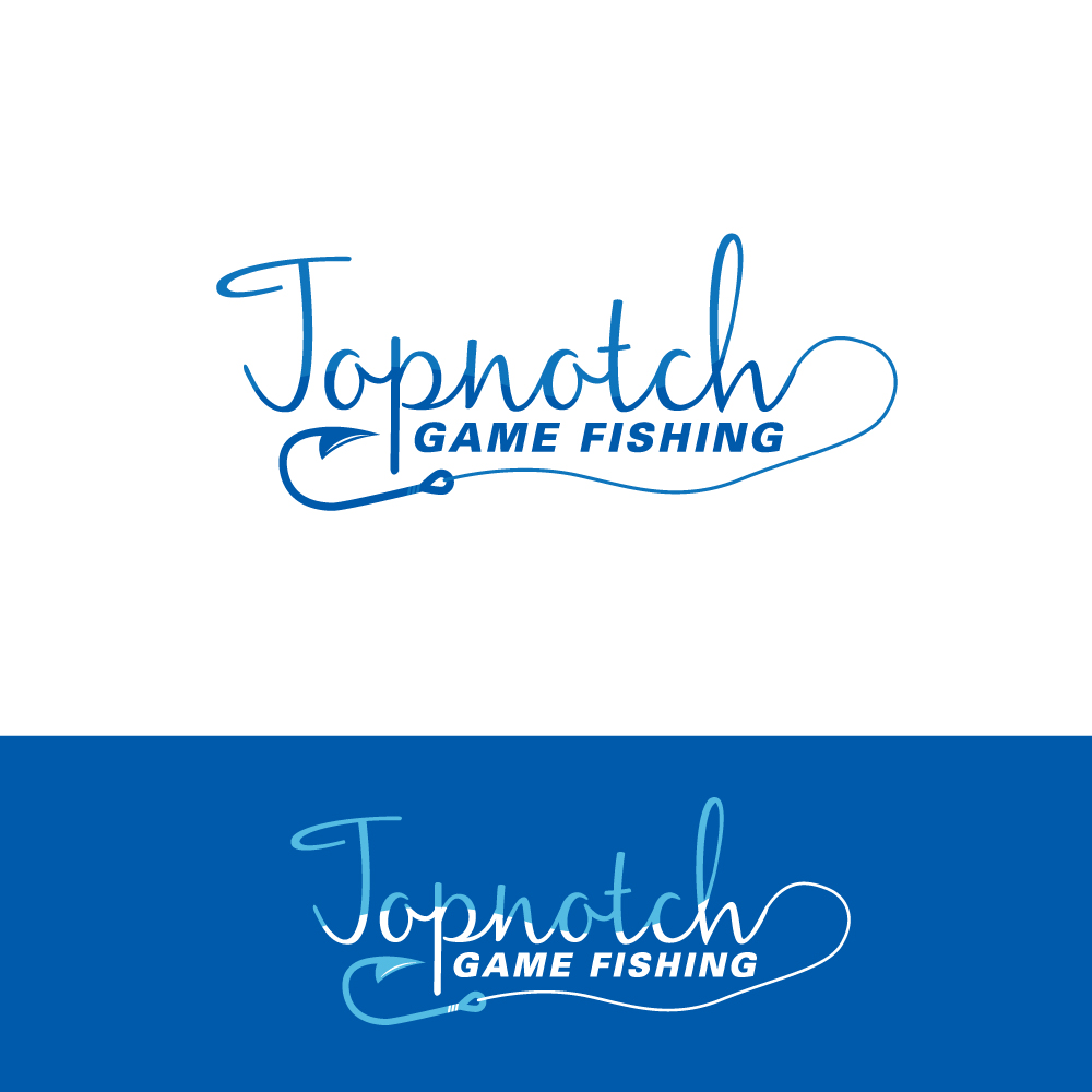 Logo Design by Sujit Banerjee for Topnotch Game Fishing  | Design #13129360