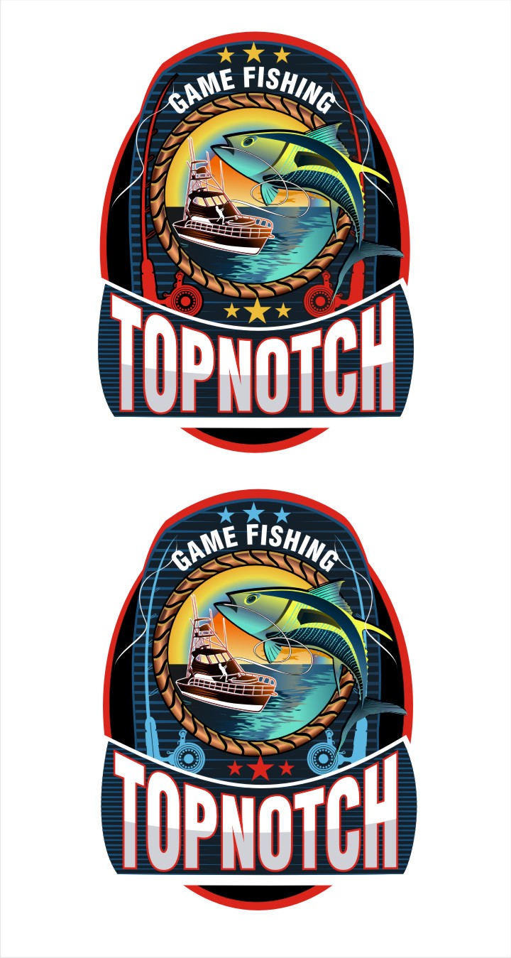 Logo Design by nutu for Topnotch Game Fishing  | Design #13131601