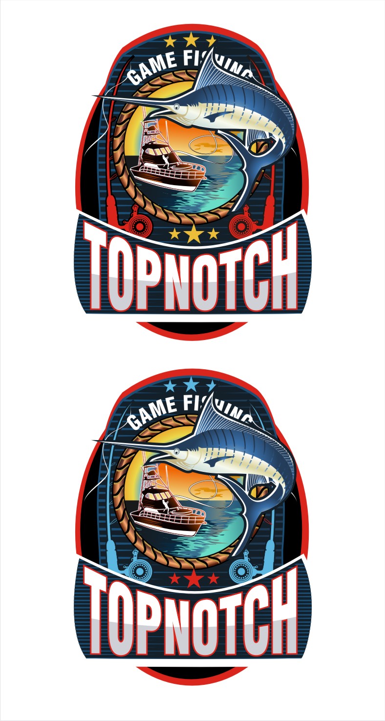 Logo-Design von nutu für Topnotch Game Fishing  | Design #13160880