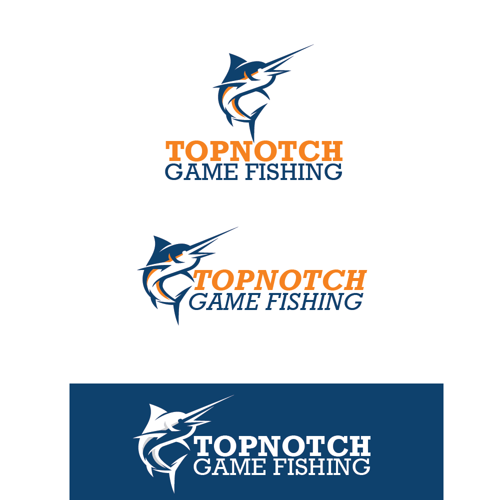 Logo Design by TB Designs for Topnotch Game Fishing  | Design #13125588